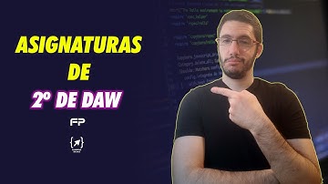 Asignaturas 2º DAW 💻