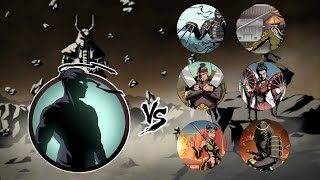 Shadow Vs 6 Old Bosses