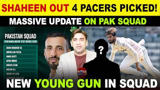 Massive Update On Pakistan Squad For West Indies 2026 | New Look Bowling Line