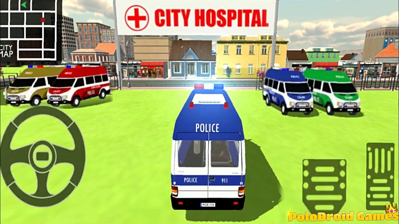Police Ambulance Van Driving e#1 911 Emergency Rescue Simulator - Android Gameplay