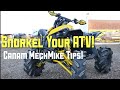 Snorkel Your Can-am ATV! MechMike Tips!