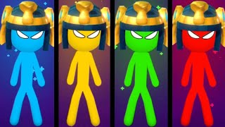 1 2 3 4 Stickman Party Player Games - Gameplay 2021 MINIGAMES - ( BEST android GAMES ) screenshot 2