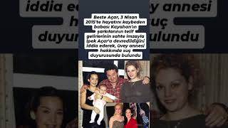 Kayahan’a ait denilen imzalar sahte çıktı! Beste Açar'dan İpek Açar'a suç duyurusu