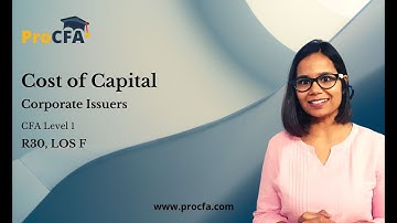 Reading 30, LOS F, Corporate Issuers, CFA Level 1 -2022