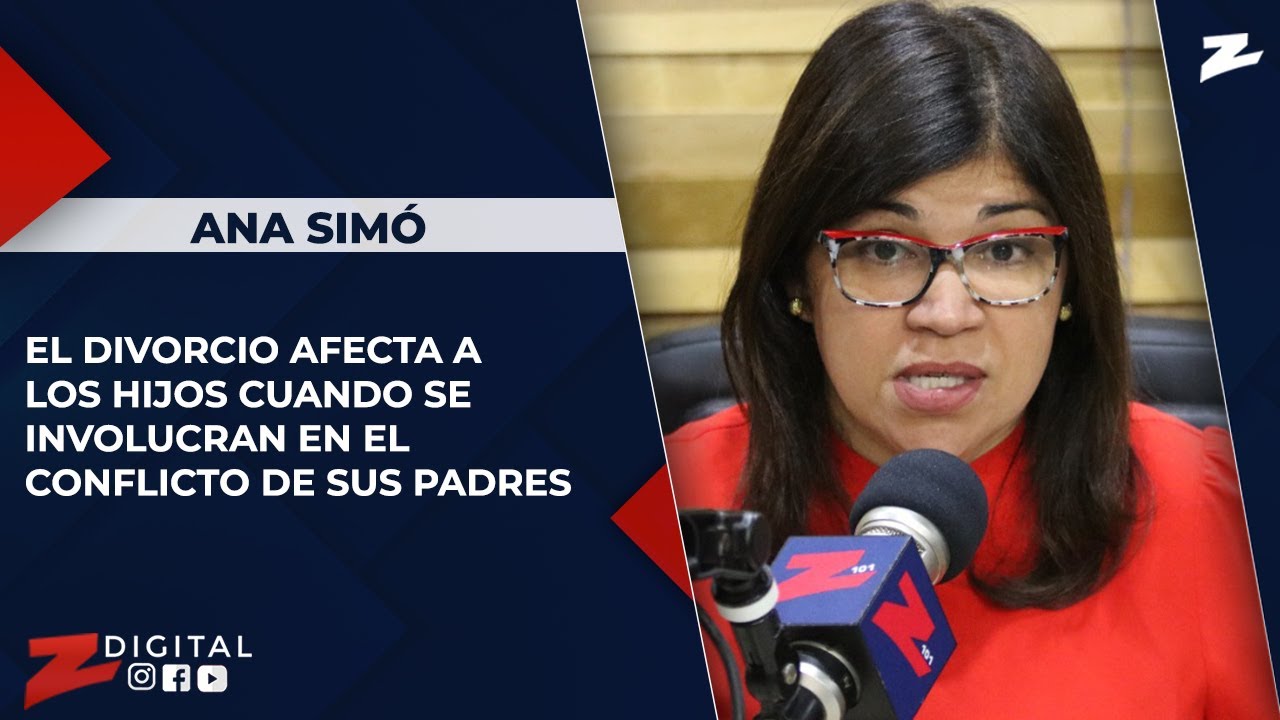 Ana Simó: el divorcio afecta a los hijos cuando se involucran en el conflicto de sus padres