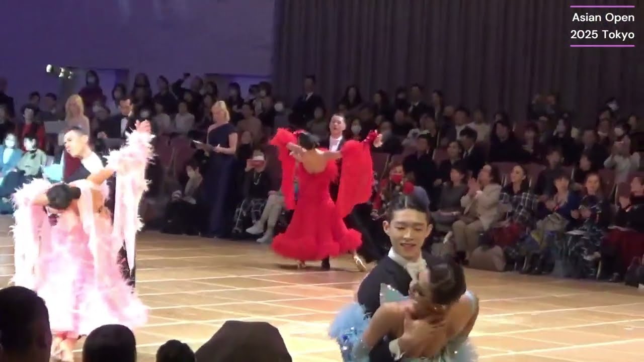 Asian Open Dance 2025 Tokyo Amateur Ballroom Final Waltz