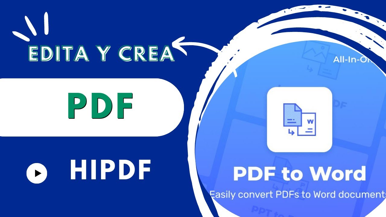 PLATAFORMA HIPDF EDITA Y Crea PDF ONLINE YouTube Plataforma hipdf edita y crea pdf online youtube