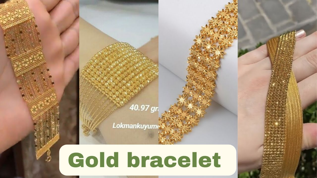 Latest Gold Bracelet Design 2023 | stylish and light weight Gold ...