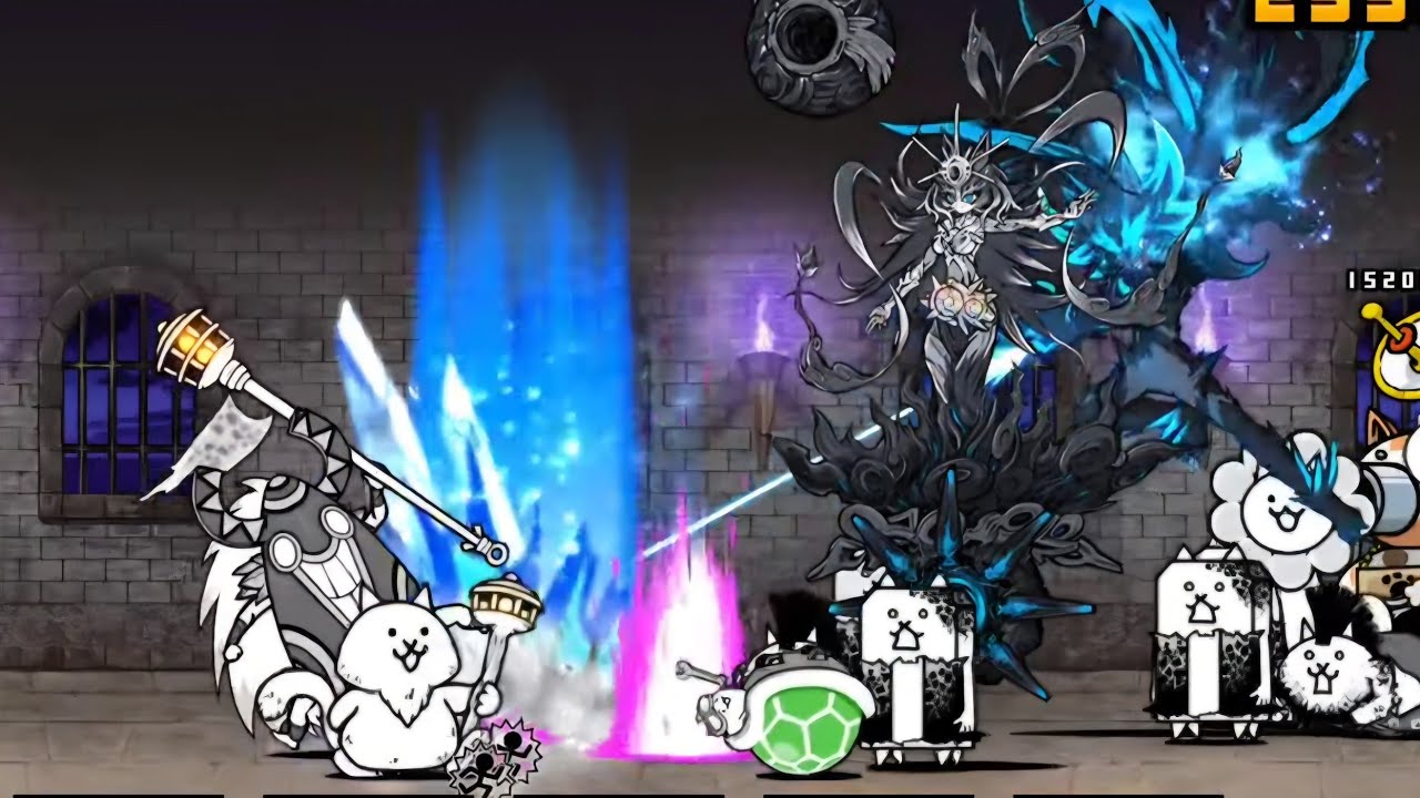 [냥코대전쟁] 풍운냥코탑 49층