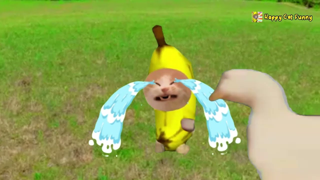 Кот-банан хочет омурайс! 🍳 Но он украл утиное яйцо? 🦆 (Забавная анимация)