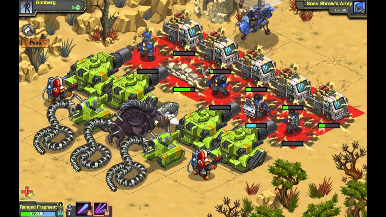 Battle nations Boss strike 7 Shrow's Revenge