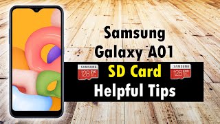 Samsung Galaxy A01 How to Install a Memory Card and Helpful Tips | h2techvideos screenshot 5