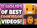 *8 HOURS* OF "CRAZIEST" COOKIEGOD VIDEOS TO FALL ASLEEP TO! (MINECRAFT)