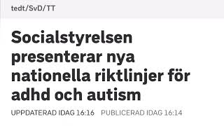 السويد| نهج جديد للتعامل مع مرضى التوحد و فرط النشاط الحركي Adhd