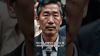 “사인펜으로 딸 상처를 그렸습니다”…의대생 교제살인 피해자 아버지의 절규 #사회이슈 #속보 #뉴스