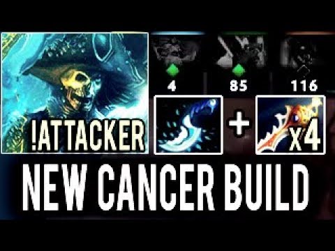 !Attacker Dota 2 [Legendary Kunkka] 7.06 Cancer Build with Blink Dagger ...