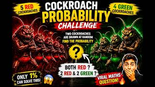 Angry Cockroaches Probability Problem 😈🧮