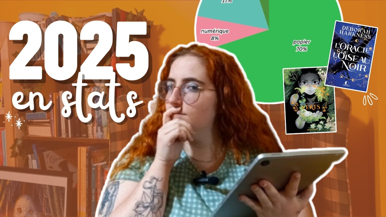 Mon année de lecture en statistiques || BILAN 2025