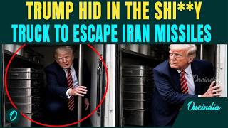 Trump HID in a Shi**y Catering Truck to Escape Iran Missile Threat,Chilling Details of Hidden Escape