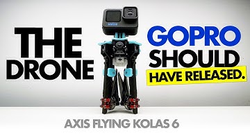 THE DRONE GOPRO should have RELEASED - Axis Flying KOLAS 6 Long Range Fpv Drone