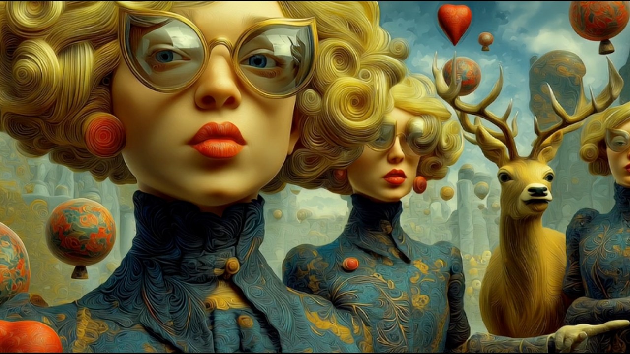 JAZZ DREAMSCAPE | 4K | MidjourneyArt | Surrealism