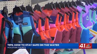 Life jackets take center stage in Houston County water safety reminder