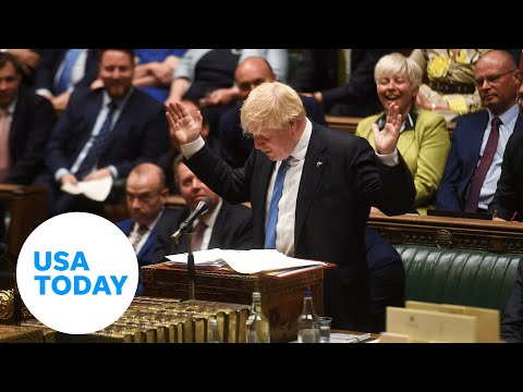 'Hasta la vista, baby': Boris Johnson resigns | USA TODAY #Shorts