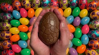 Celebrity ASMR Easter Egg Cracking Foil Unwrapping, Cadbury Chocolate, Easter Bunny, Smarties (No Talking ) Wealth