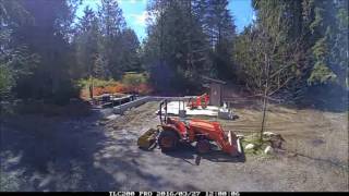 Building my Garage Time Lapse #30  Doing It Dans Way Danehurst The Garage Construction Time Lapse