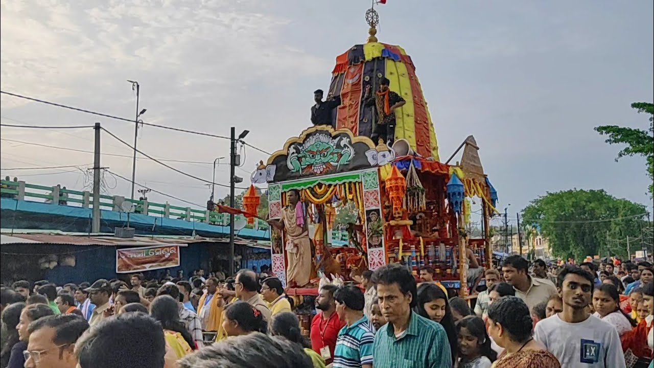 Rath Yatra in Rourkela 2023 ||Basanti Colony me itna bhid😳👀|| - YouTube