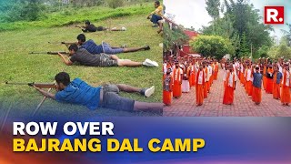 Trishuls & Guns At Bajrang Dal Training Camp Stir Controversy; SDPI Files Complaint Against Training