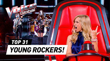 These Young ROCKSTARS Are Killing Their Blind Auditions on The Voice Kids!