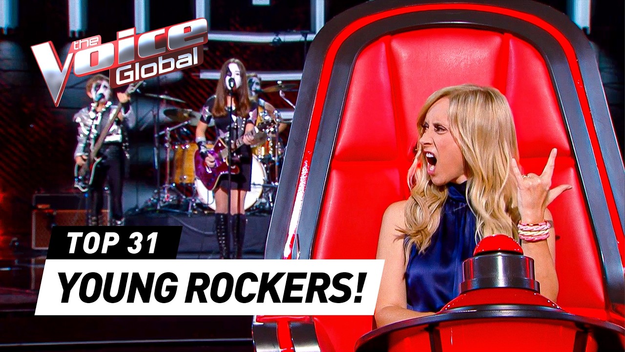 These Young ROCKSTARS Are Killing Their Blind Auditions on The Voice Kids!