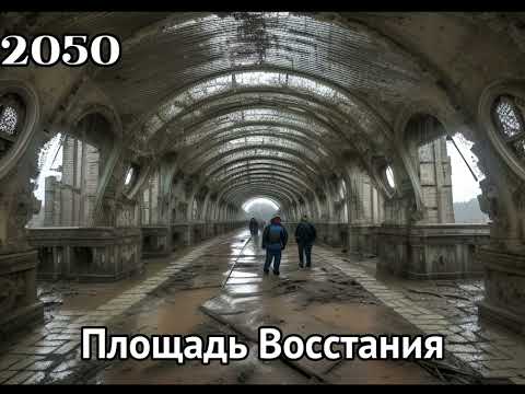 Станции Питерского метрополитена до и после часть 1.Все совпадения случайны!