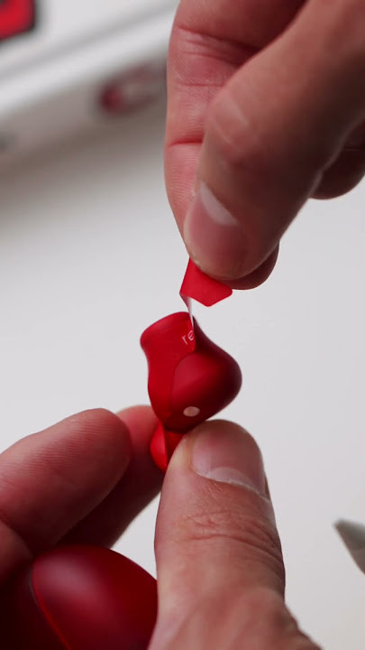 Beats Solo Buds UNBOXING (Transparent RED)