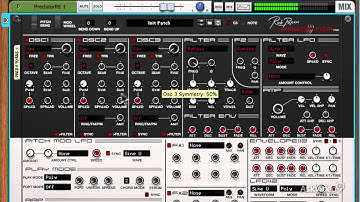Predator In Action - Rack Extension - Synthetic Rig
