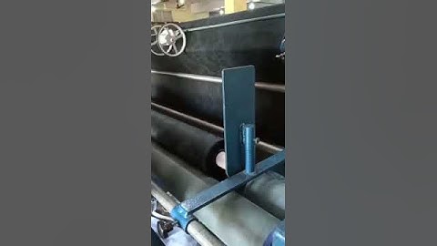 heavy duty cloth rolling machine with meter counter rolling capacity up to 150 meter