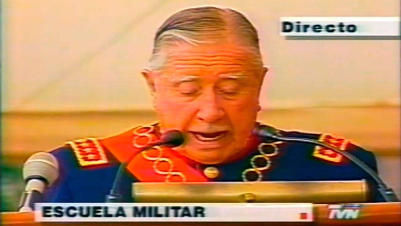 Cambio De Mando Dictador Pinochet - Izurieta 1998
