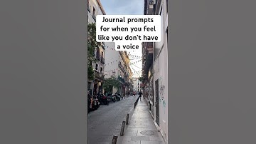 Journal prompts for when you feel you don’t have a voice #journaling #journalprompts #findyourvoice