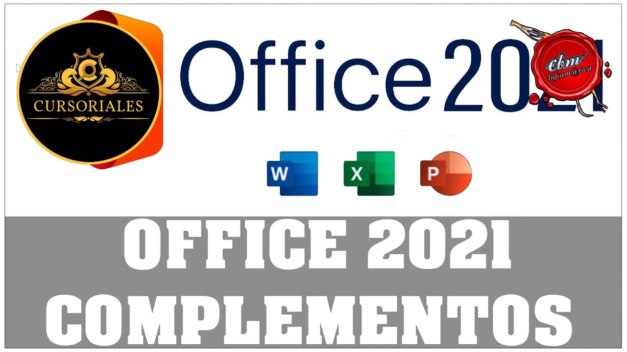 MINI CURSO DE COMPLEMENTOS DE OFFICE 2021 - YouTube