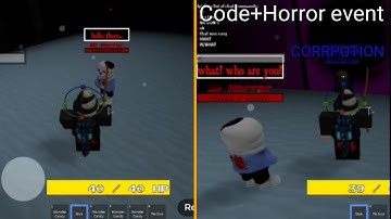 HORROREVENT|Sans multiverse battles|THE CORRPUTION+code