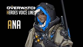 Overwatch - Ana All Voice Lines
