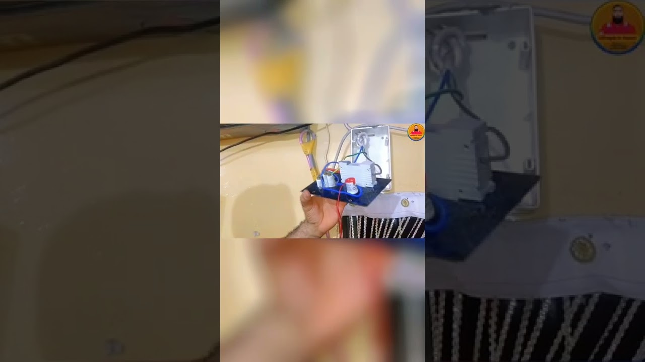 Ampere Meter Installation For Ac UrduHindi वोल्ट और एम्प मीटर 