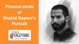 Shahid Kapoors Portrait By Pencil Perceptions | Sadashiv Sawant | Beginner Celebrity Drawings Easy