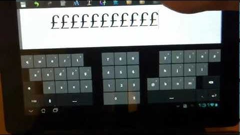 Asus Transformer Prime Video - Tips and Tutorial #13 (Enhanced): Keyboard Dock Layout (Mapping)