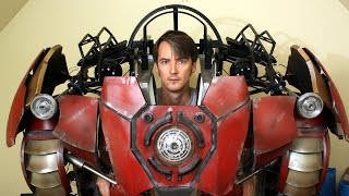 Iron Man Hulkbuster Cosplay #35 | Working on the Helmet | James Bruton