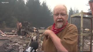 Estacada family loses house, belongings in Riverside fire