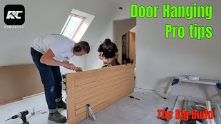 How to hang a door and be efficient