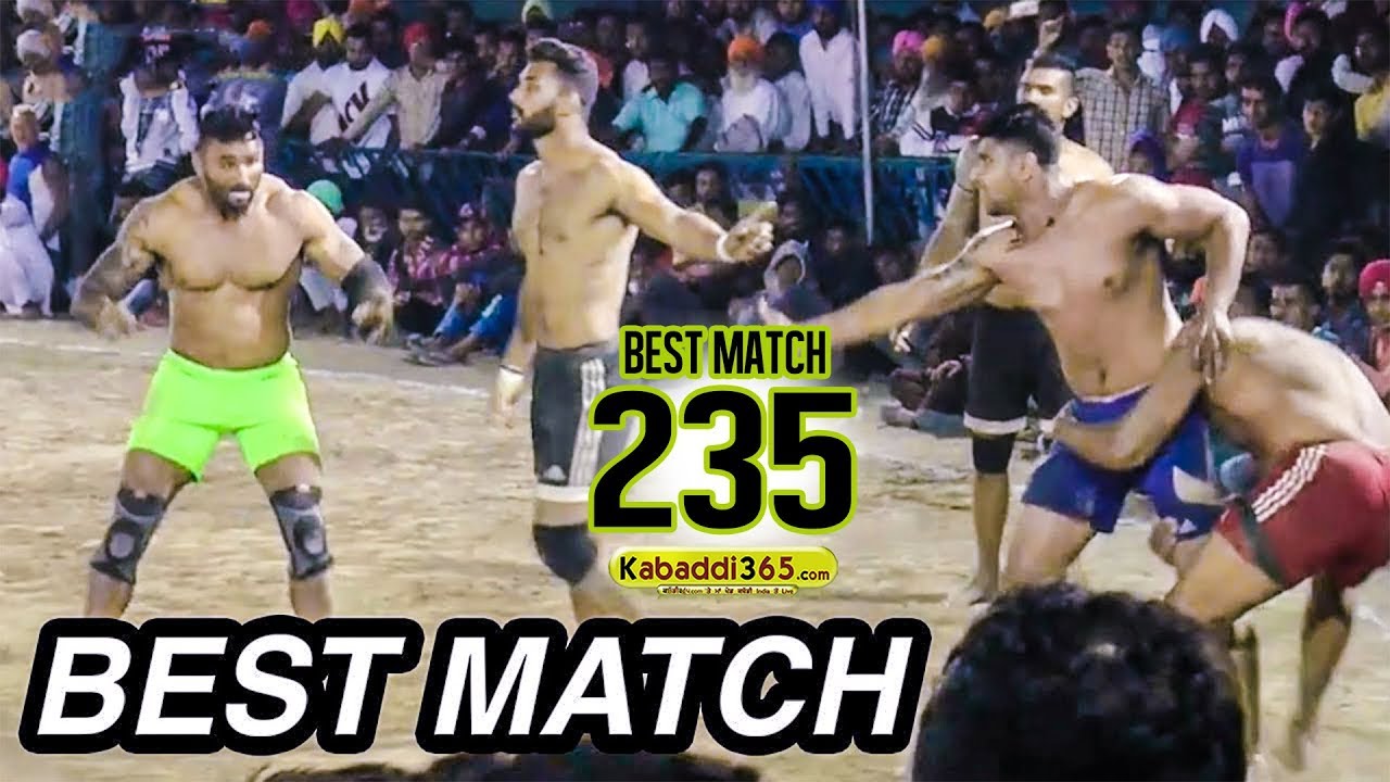 235 BEST MATCH:- JALALPUR VS KALSIAN (MAHIAN WALA KABADDI TOURNAMENT 2017)