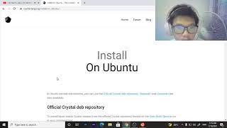 Crystal Lang Windows Installation On WSL and Build Web Server for beginners